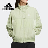阿迪达斯（adidas）阿迪达斯外套女装春秋运动服NEO梭织舒适透气训练立领夹克HS8843