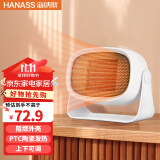 海纳斯（HANASS）暖风机/电暖气/取暖器 家用加热器/桌面迷你办公室暖阳伴侣/浴室小型电暖器学生宿舍NQ-MN09