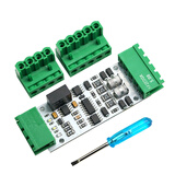 丢石头 TTL转RS422/RS485 工业级 数字隔离 电源隔离 TTL/422/485 串口转换模块