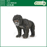 英国CollectA我你他仿真野生动物合集模型玩具儿童认知 88939山地大猩猩幼崽