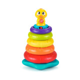 汇乐玩具（HUILE TOYS）彩虹圈叠叠乐玩具婴幼儿童叠叠鸭早教6-12个月宝宝玩具儿童节礼物