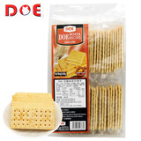 DOE马来西亚进口苏打饼干484G咸味DOE梳打独立包装酥脆浓香 奶酪味