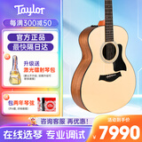Taylor泰勒吉他214cePlus 114CE民谣单板电箱专业ES2西部系列 【114E-圆角电箱】云杉胡桃木