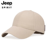 吉普（JEEP）帽子男时尚潮流棒球帽情侣款简约百搭鸭舌帽夏季休闲户外太阳帽女