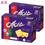 海太 ACE苏打饼干 韩国薄脆饼干儿童早餐 网红办公室休闲零食独立包装 原味 364g 2盒
