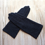 欧伊莱米女士夏季防晒手套棉质舒适透气提花蕾丝面料开车骑行户外防护薄款百搭冰丝手套全指短款清凉袖套 黑色