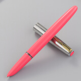 英雄（HERO）钢笔616升级款学生钢笔 粉色 铱金墨水笔日常书写练字笔EF尖 透明包装盒