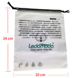 LEDOMODA成人跳绳负重款专业男女健身器材儿童学生训练运动跳绳加粗棉绳款 跳绳配件收纳袋