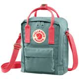 FJALLRAVEN北极狐kanken sling户外赵今麦同款男女单肩旅行运动斜挎包23797 664/319霜绿-桃红色 2.5L