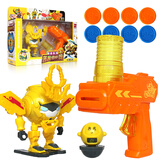 奥迪双钻果宝特攻2代3代4凯铠之魂玩具 解锁香橙菠萝战宝4套装爆裂变形特功工 【爆裂射击套装】菠萝帅帅