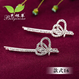 芭根草韩版发夹 水钻对夹边夹刘海夹一字夹头饰夹子  BGC-1366 款式16