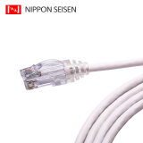 日线（NISSEN） nipponseisen日线SPG6六类千兆网络跳线连接线【细径】 白色(WH) 2M