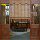 ZHUYIYI 竹帘卷帘窗帘遮光客厅隔断拉式升降门帘 卧室阳台遮阳窗帘日式餐厅禅意古典竹帘子 木纹10