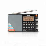 德生（Tecsun） 德生PL-880高性能全波段数字调谐立体声收音机 黑色