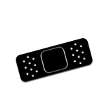 浮生 汽车个性创口贴车贴涂鸦贴纸划痕贴防水遮盖汽车创可贴纸车门车身装饰贴 创口贴 黑色 C20506