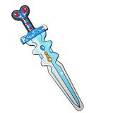 孩子宝贝 儿童仿真玩具eva泡沫刀剑男孩战士宝剑勇士盾牌儿童玩具刀礼物 日月剑