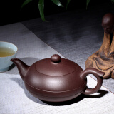 畅陶 宜兴紫砂壶传统手工原矿紫泥红皮龙茶壶茶具套装飞鸿壶 李晓璐 老紫泥款 250ml