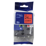 兄弟（brother） 标签机色带原装标签打印机标签带标签纸24mm宽度 红底黑字24mm TZE-451