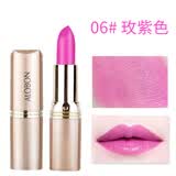 雅邦金管口红持久不易脱色不易沾杯非保湿滋润唇膏学生粉嫩不干口红笔 06#玫紫色