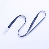 卡富仕（cardfuss） 1cm宽环保扣挂绳塑料扣吊绳展会工牌绳子嘉宾证学生挂脖卡套胸卡胸牌挂带绳 7647藏蓝挂绳 1个