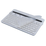 升派 适用于 罗技 K480 台式机键盘保护膜无线键盘膜台式电脑笔记本贴膜套罩 (全覆盖版本）K480-全透明键盘膜