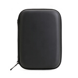 JIXINI纪希尼wd西数移动硬盘包保护套2.5英寸防震包移动电源包数码包希捷东芝 黑色