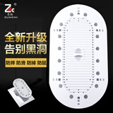 尊驰卫浴蹲便器盖板厕所蹲坑盖子蹲便盖蹲厕盖卫生间安全踏板 蹲便器盖板美观椭圆型
