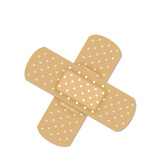 浮生 汽车个性创口贴车贴涂鸦贴纸划痕贴防水遮盖汽车创可贴纸车门车身装饰贴 仿真创口贴十字款 C20704