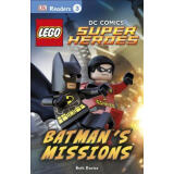 DK Readers L3: LEGO DC Comics Super Heroes: Batm DK读者L3：乐高DC漫画超级英雄：蝙蝠 进口原版 英文