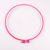 潘兰德 十字绣绷卡槽可调节塑料绣绷绣框绣架十字绣工具配件29cm绣棚 外直径24cm（颜色随机）