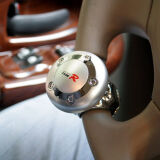 聚惠（JUHUI）汽车转轮方向盘助力器打方向盘球车用助力球转向省力球带轴承手柄 银色TR-2418 TYPER