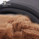 Ala Goat内蒙古四层特厚100%驼绒裤男女加厚加绒防风护膝贴片保暖裤女棉裤 700g驼绒 四层特厚男款 XXXL