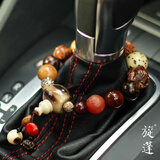 旋蓬 【禅珠】天然菩提子汽车档位珠排挡挂件手工男士佛珠饰品 送男友