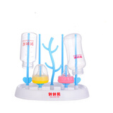 婴儿奶瓶晾干架 干燥架 晾奶架 可折叠奶瓶架子宝宝防尘沥水晾晒架奶嘴架 树枝状奶瓶架