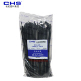 CHS长虹塑料自锁式尼龙电脑线扎带4*250 B级 200根 3.2*250mm扎带 黑色4X250