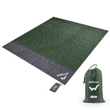 WELLHOUSE 户外帐篷垫防潮地垫子野餐垫沙滩垫薄款折叠轻便收纳