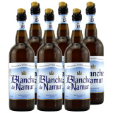娜慕尔（Namur）比利时进口娜慕尔白啤精酿啤酒小麦白啤 比利时娜慕尔白啤酒750ml*6瓶