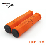 Propalm 车把手壁虎把套骑行海绵把套公路自行车把套山地车单车防滑把套装备自行车防滑把套 橙色