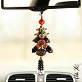 旋蓬【京韵】系列小号汽车挂件 车内挂饰品 礼品 天然菩提子平安 适配轿车 送男女礼品