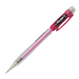 派通（Pentel）日本自动铅笔0.7mm按动铅笔自动铅笔AX107 中小学生用单支 AX107红色1支【0.7mm】