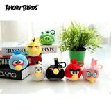 经典版Angrybirds 愤怒的小鸟 2.5寸毛绒公仔（带塑料挂钩）绿猪
