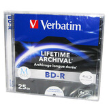 Verbatim 威宝原装行货 64292台产 蓝鲸 6x BD-R光盘空白 25g 大容量蓝光刻录光盘 bd碟片 43822 M DISC千年蓝光25G 单片装1张