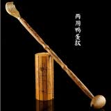 木居御浩堂鸡翅木多功能保健不求人痒痒挠老头乐敲打拍背按摩捶经络穴位捶 两用鸭蛋挠锤