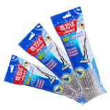 微力达德国免手洗胶棉拖把对折挤水家用易拖净吸水拖布海绵拖把地拖 强力型胶棉拖替换装3包