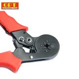 台湾OPT 进口 自调式欧式端子压线钳 阵型端子四边型 冷压接钳 0.08-6mm2(DL-6)