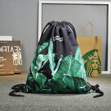 布简单（BU JIAN DAN）芭蕉叶束口袋抽绳包潮牌港式抽绳双肩包女休闲运动健身包男女包