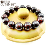 相石缘14mm天然广西桂林鸡血石手链男女手串鸡血玉朱砂玉石佛珠