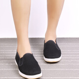 永和春舒适千层底男工作鞋老北京布鞋手工爸爸鞋防滑布底户外休闲男单鞋 SGJD全胶相巾 40 标准号码