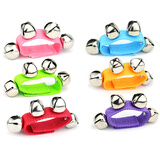 乐林源 奥尔夫乐器儿童腕铃响铃手摇铃 幼儿园舞蹈手腕铃铛手铃宝宝早教 20对