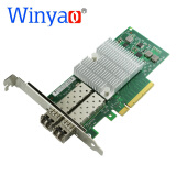 Winyao E10G82599SF 10G 服务器双口万兆光纤网卡 X520-SR2